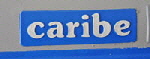 The Caribe logo on the sides.