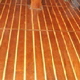 The maple and teak floors were restored throughout the whole boat.