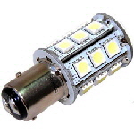 LED Bulbs consume much less than redular incandecent bulbs.