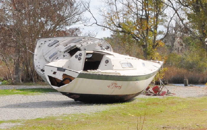Abandoned boats can make good fixer-uppers in the right hands.