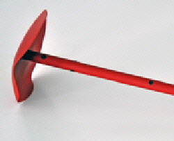 The special sea-stopper which enables sea cocks to be removed in the water.