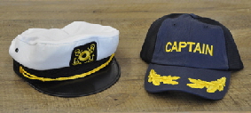 US captains hats. 