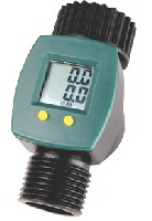 A water flow meter will give an accurate reading of the amount of water flowing though.   