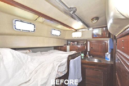 This article shows how remodelling a badly desinged aft cabin can be well worth the effortt.. Click the thumbnail to read the project extract.