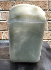 Dinghy test mixturef foams out of the container.