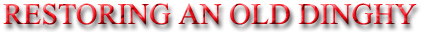 Dinghy restore - header