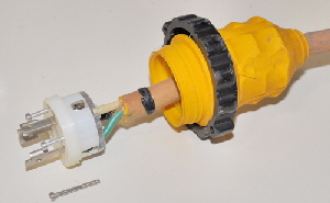 Male plug parts