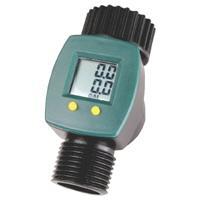 A water flow meter.